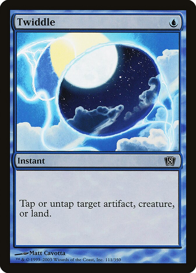 Twiddle card front