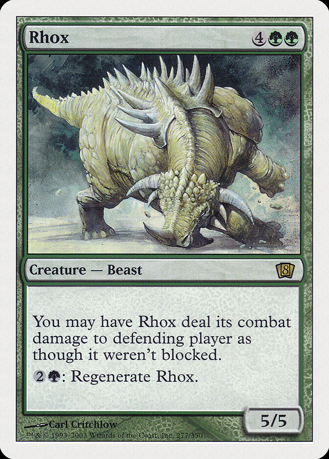 Rhox card front