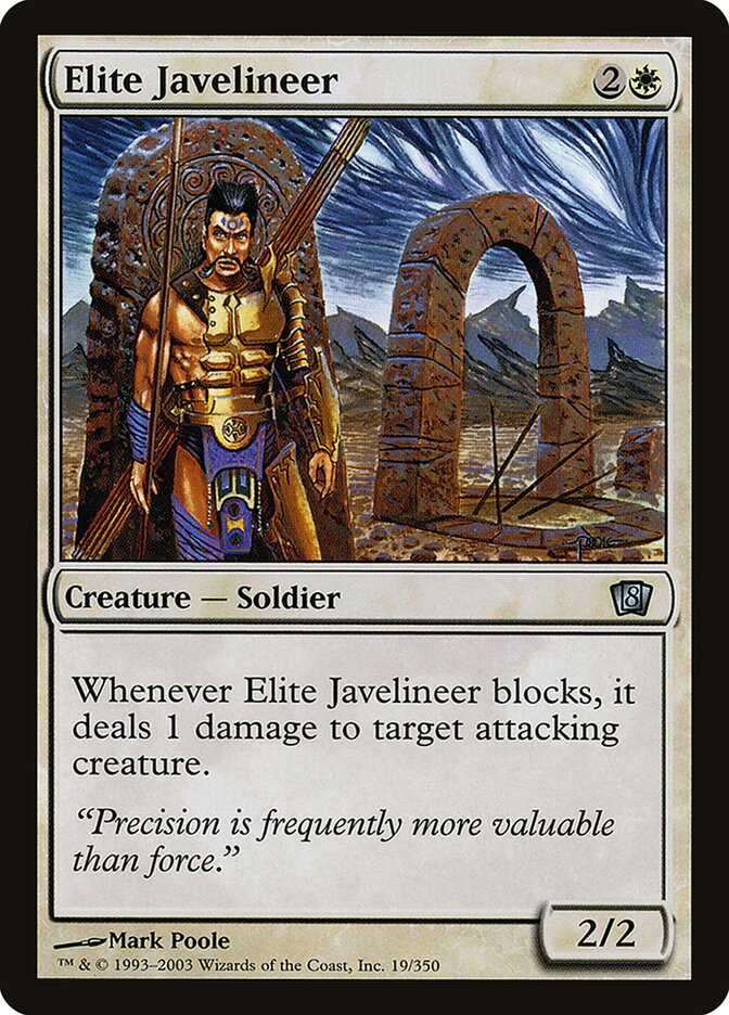 Elite Javelineer card front