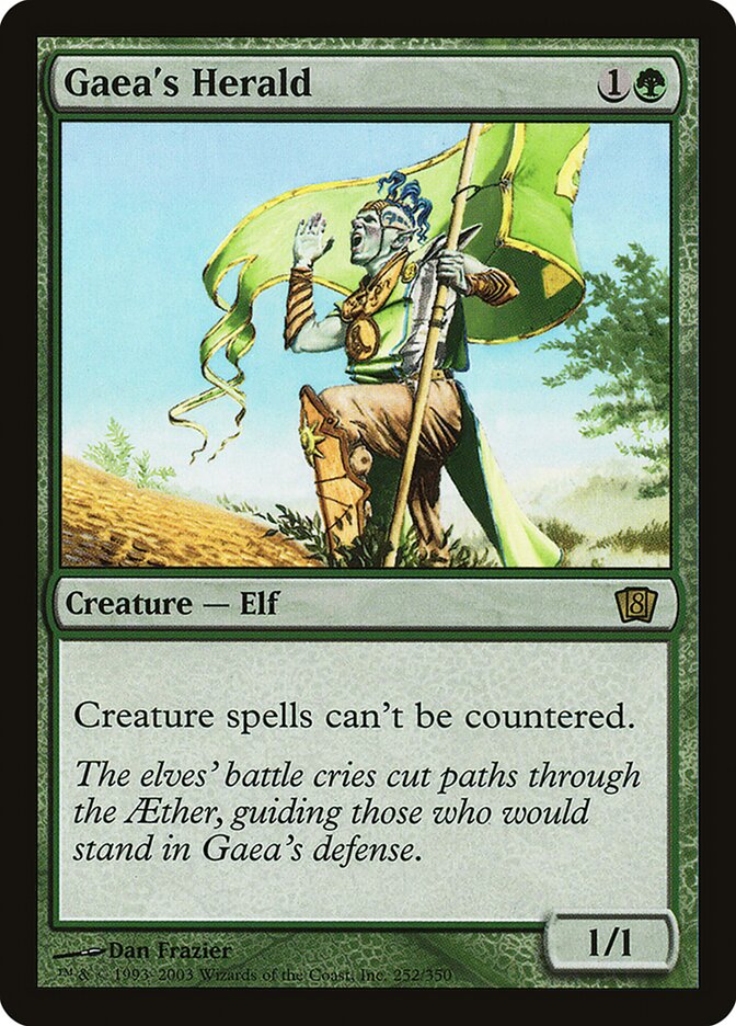 Gaea's Herald card front