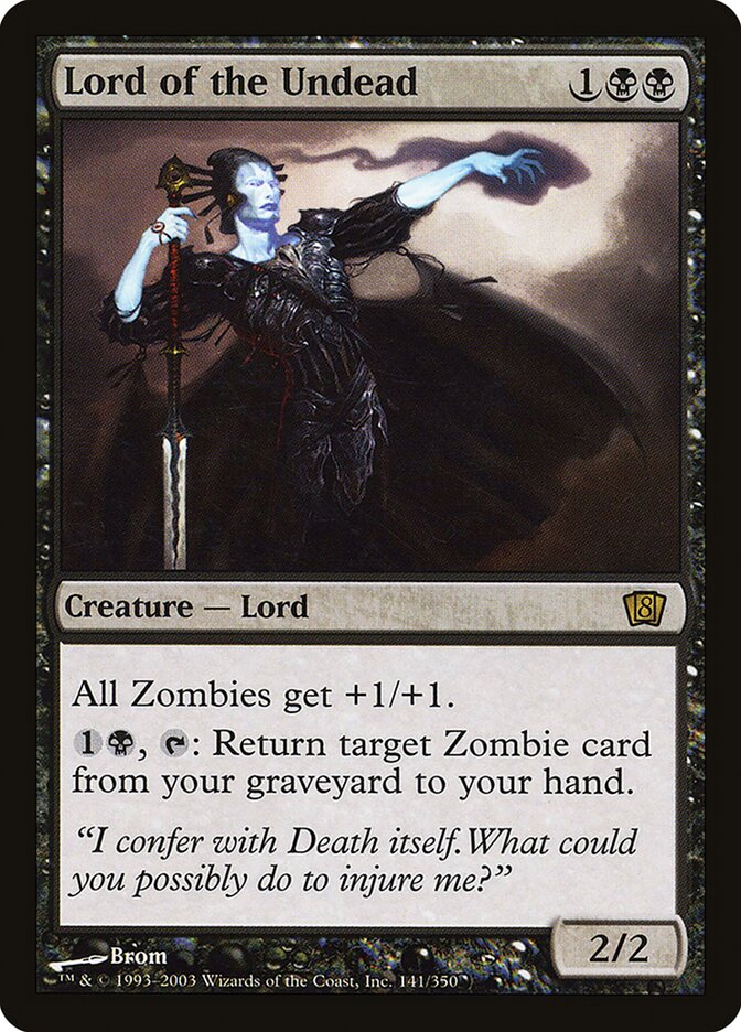Lord of the Undead card front