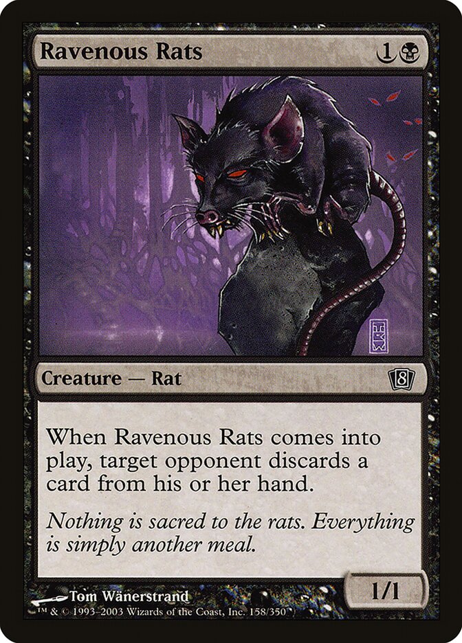 Ravenous Rats card front