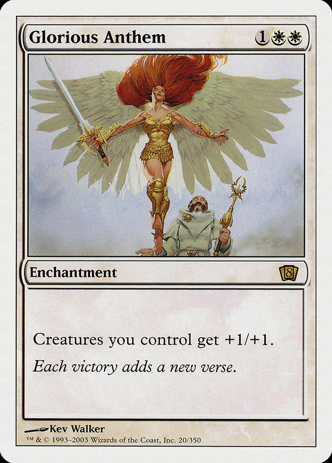 Glorious Anthem card front