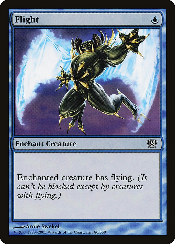 Flight card front