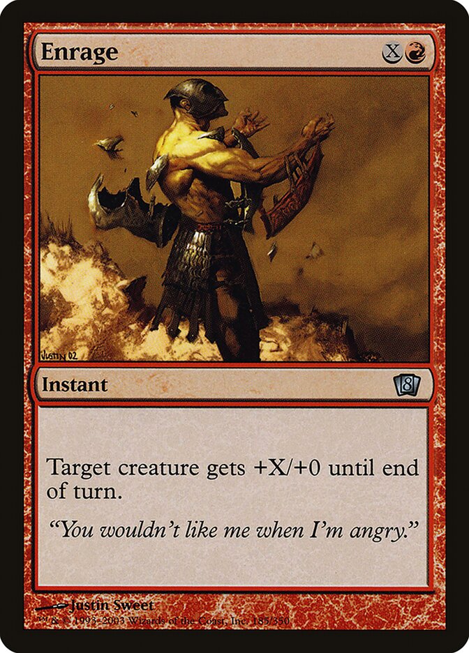 Enrage card front