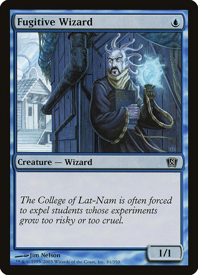 Fugitive Wizard card front