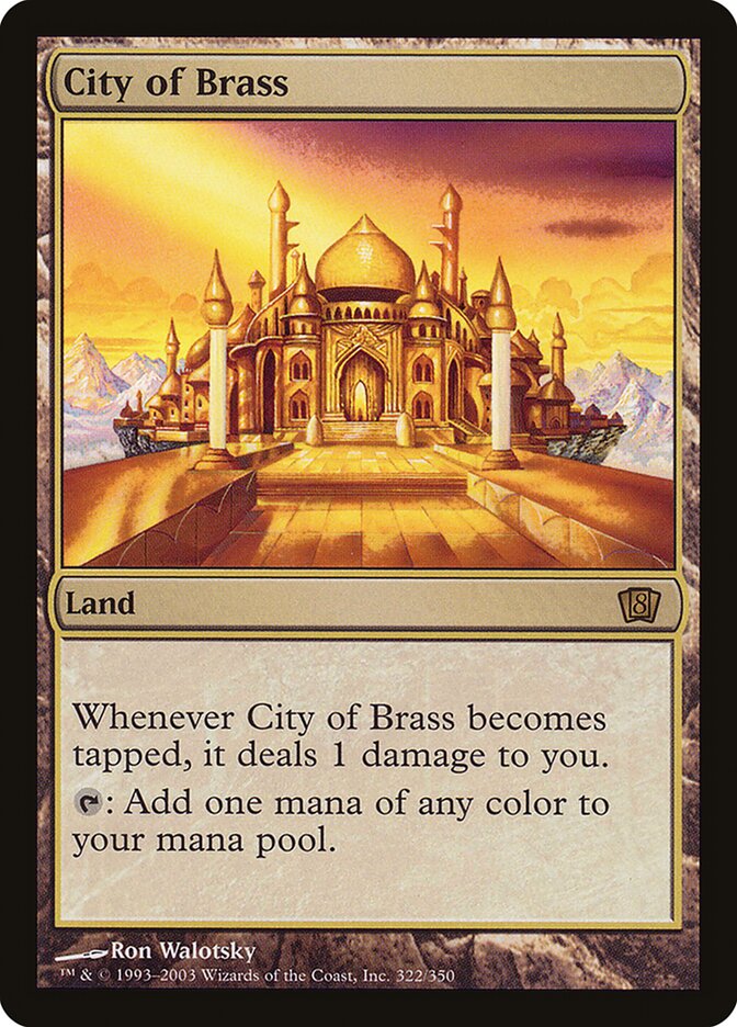 City of Brass card front