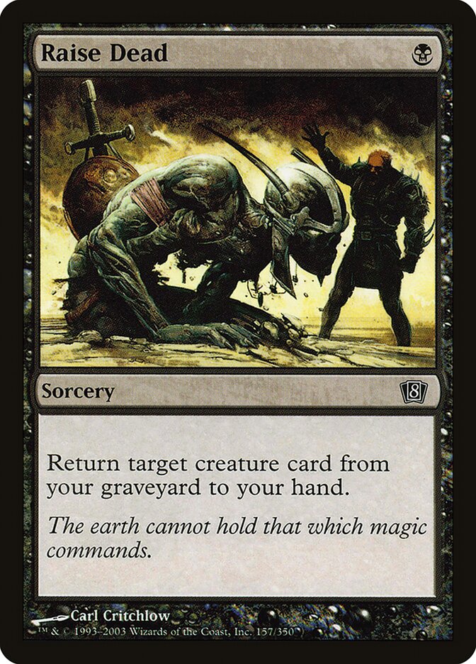 Raise Dead card front