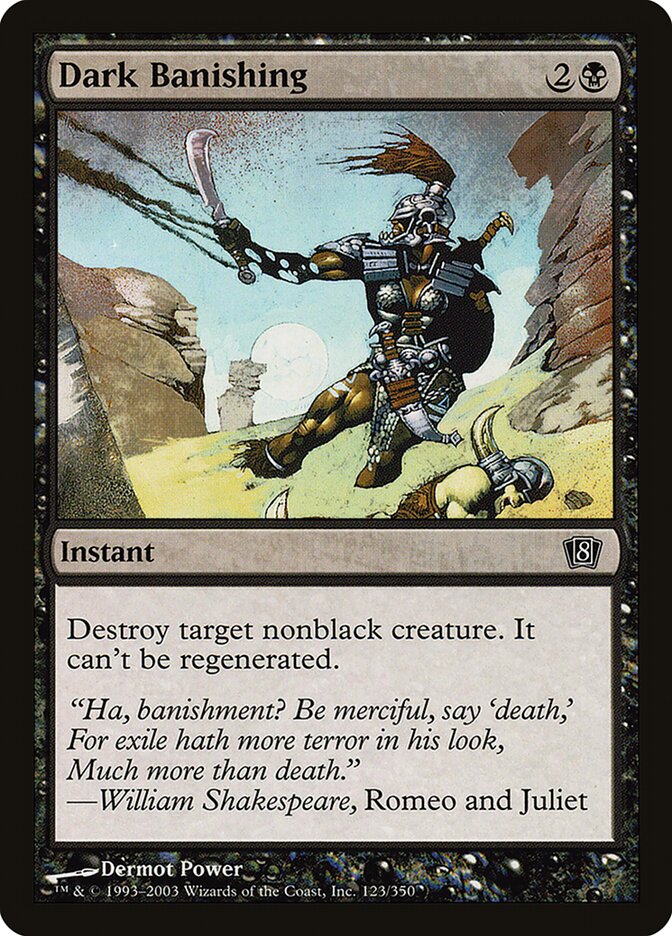 Dark Banishing card front