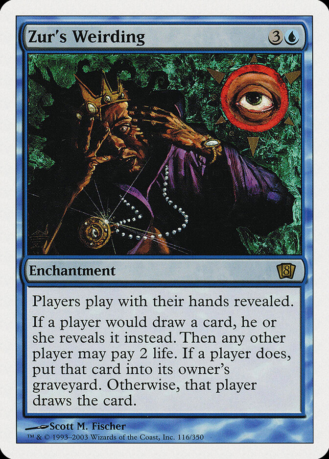 Zur's Weirding card front