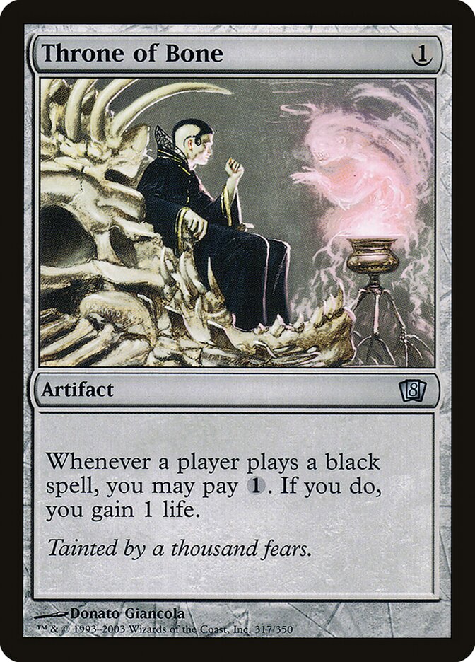 Throne of Bone card front