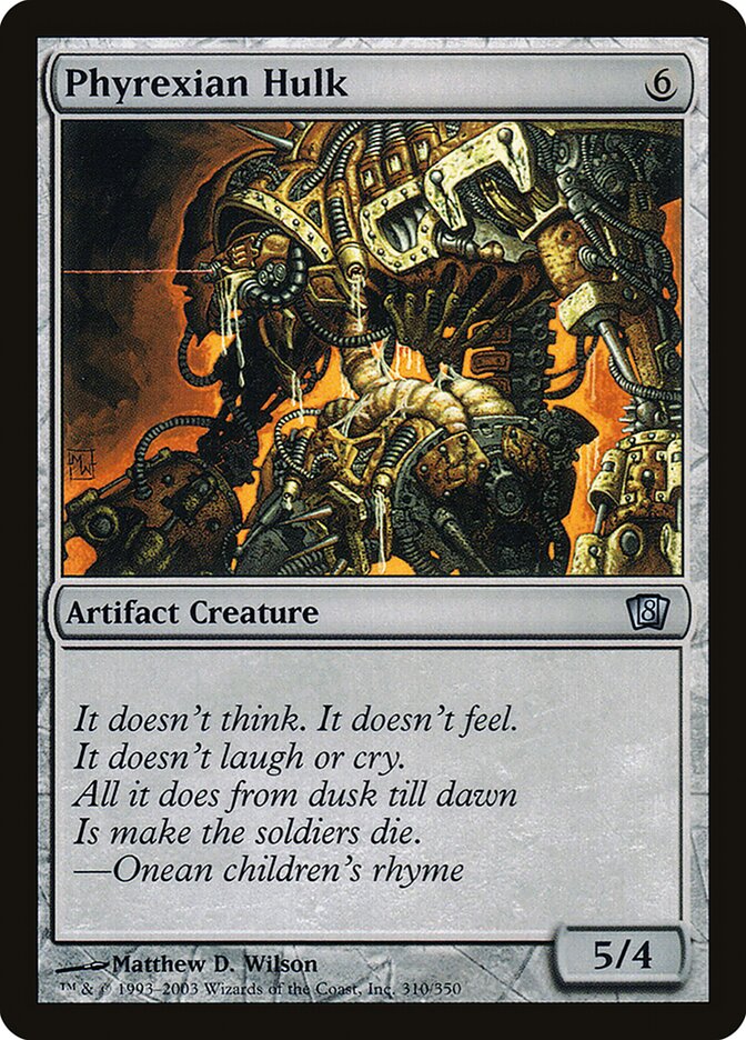 Phyrexian Hulk card front