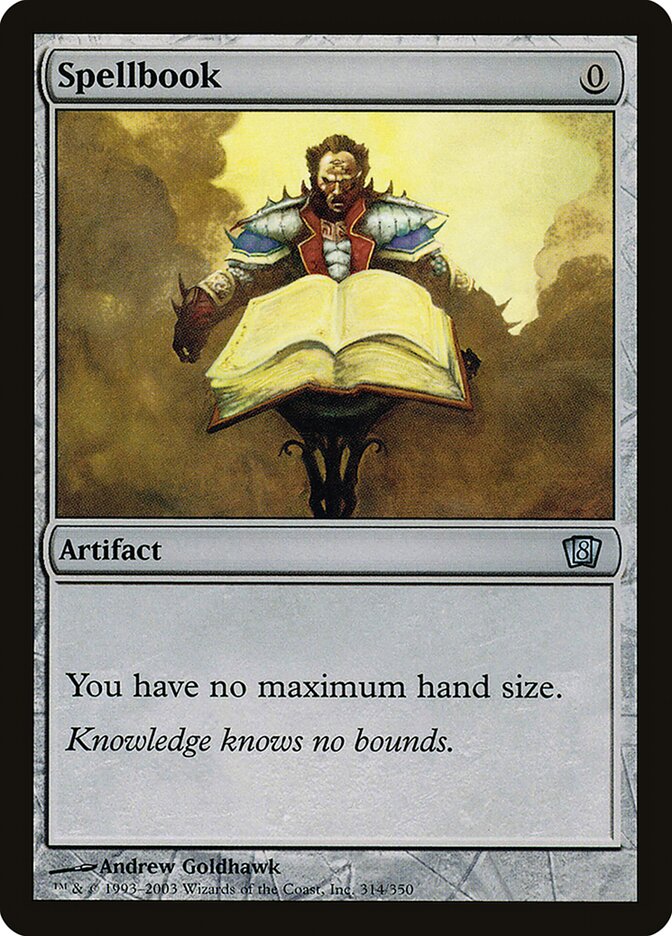 Spellbook card front