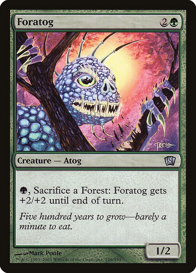 Foratog card front