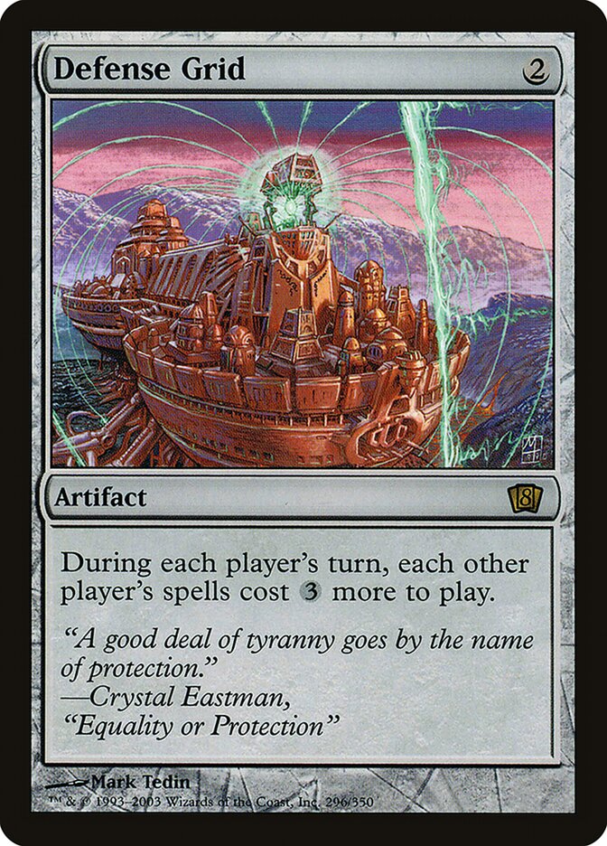 Defense Grid card front