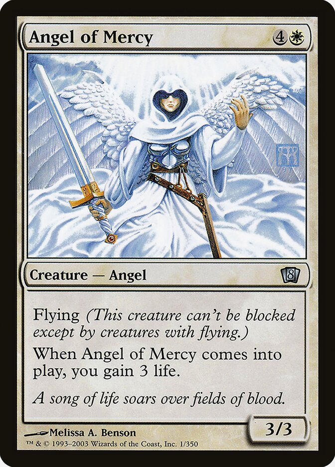 Angel of Mercy card front