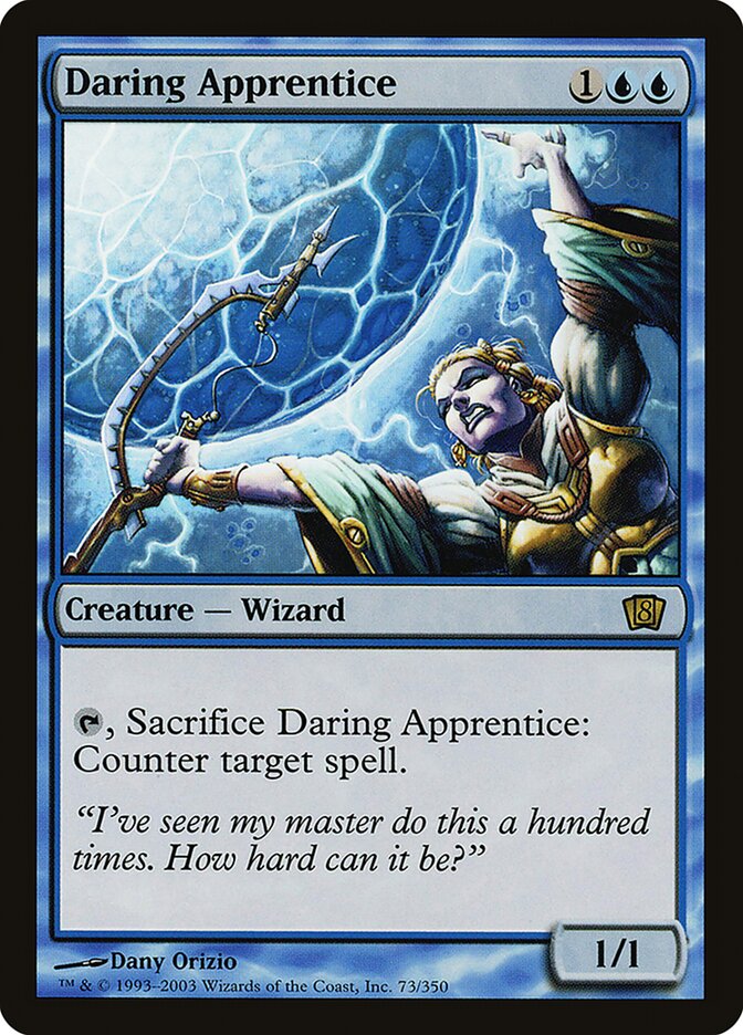Daring Apprentice card front