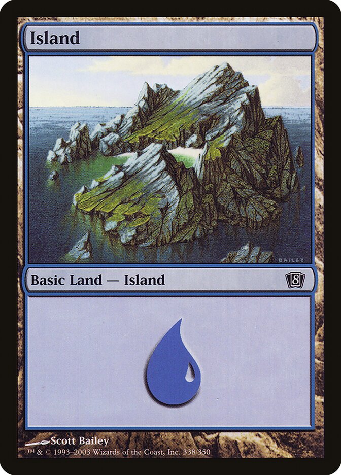 Island card front
