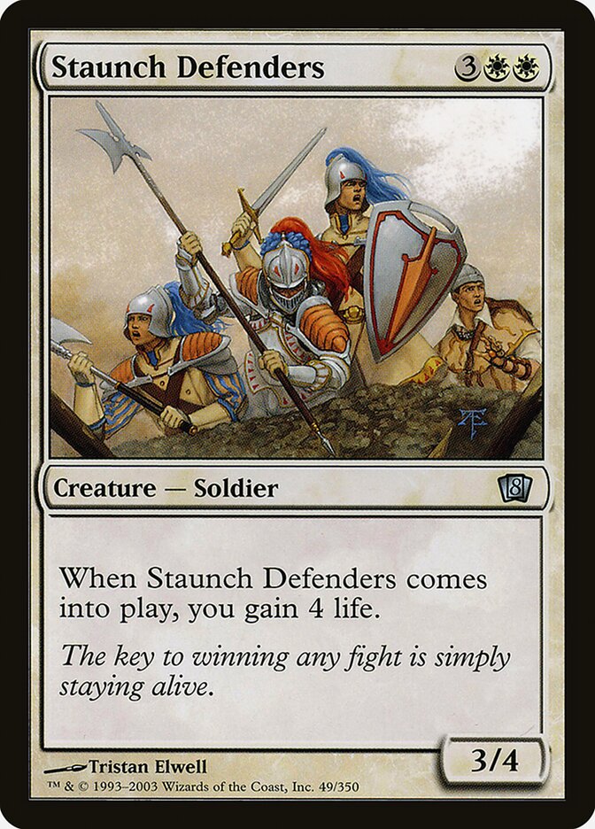 Staunch Defenders card front
