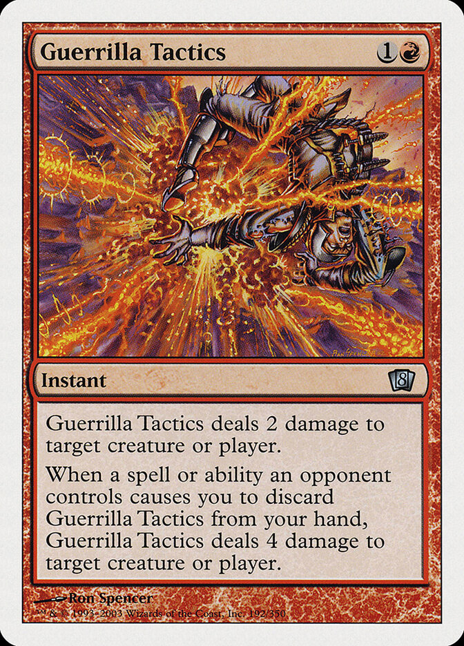 Guerrilla Tactics card front