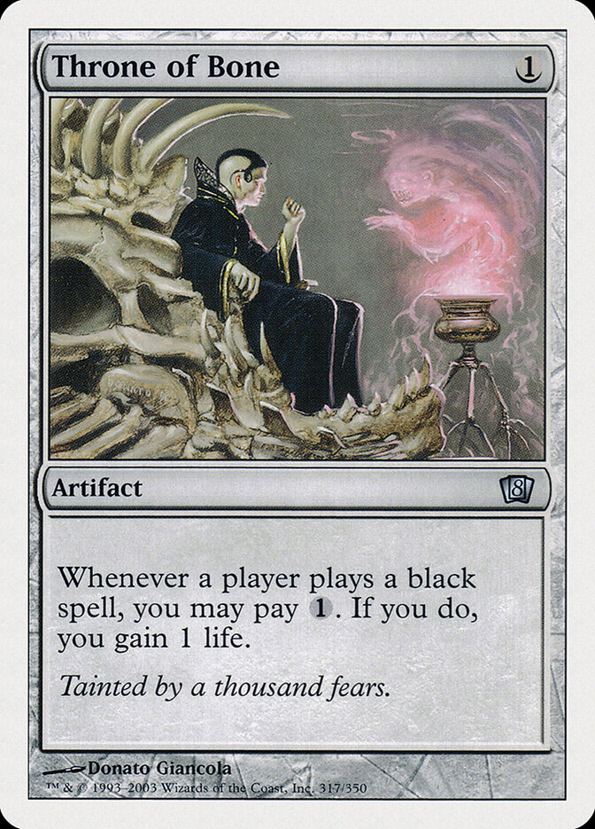 Throne of Bone card front