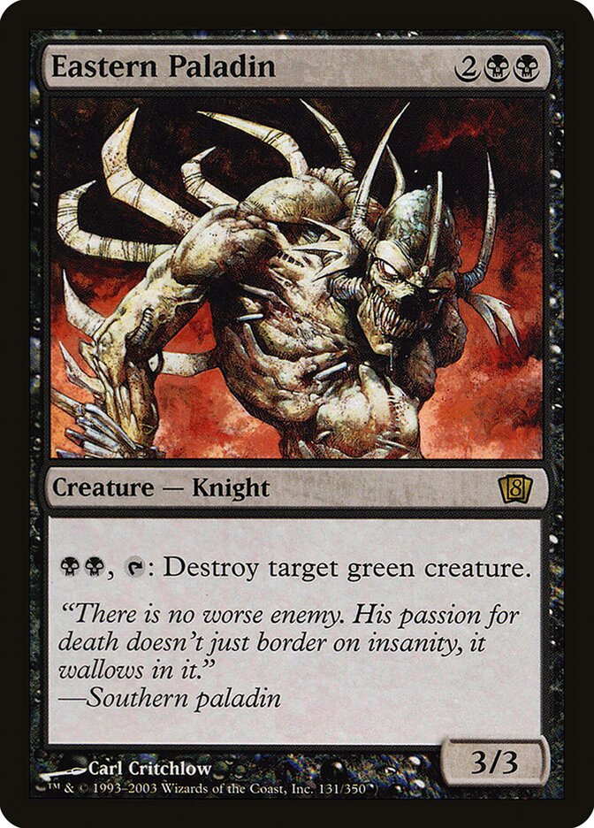 Eastern Paladin card front
