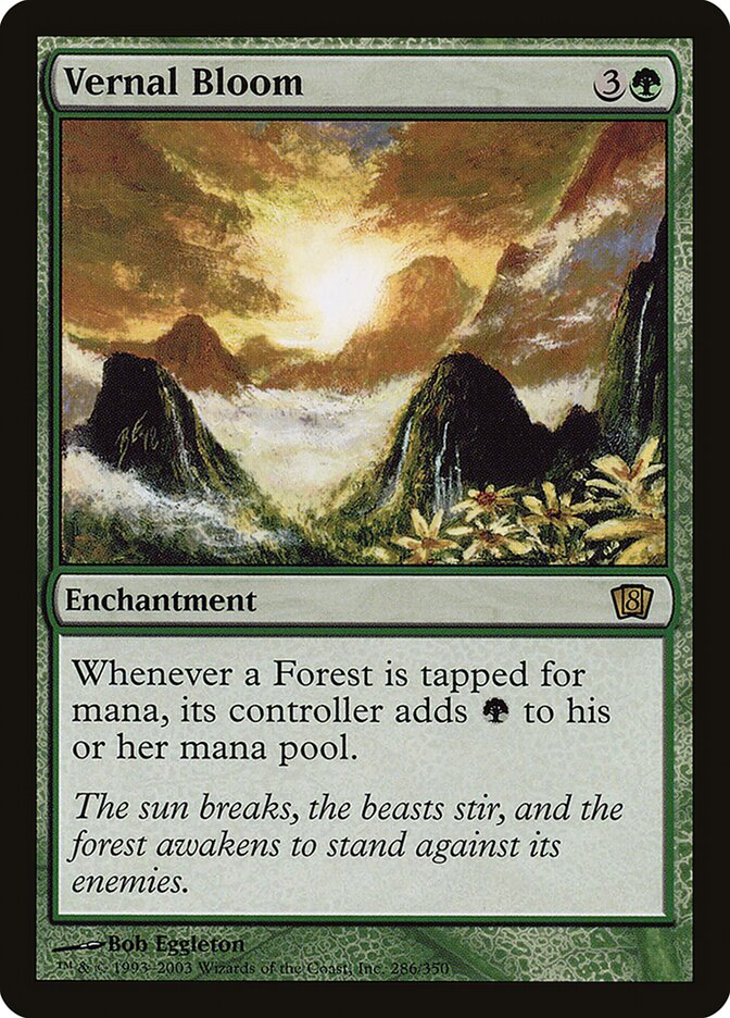 Vernal Bloom card front