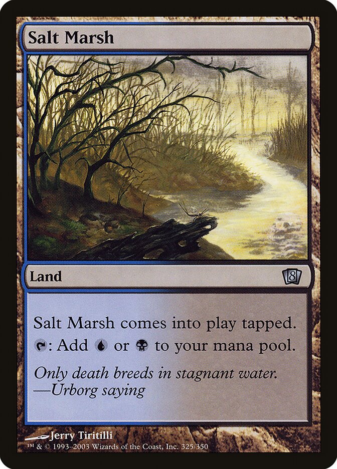 Salt Marsh card front