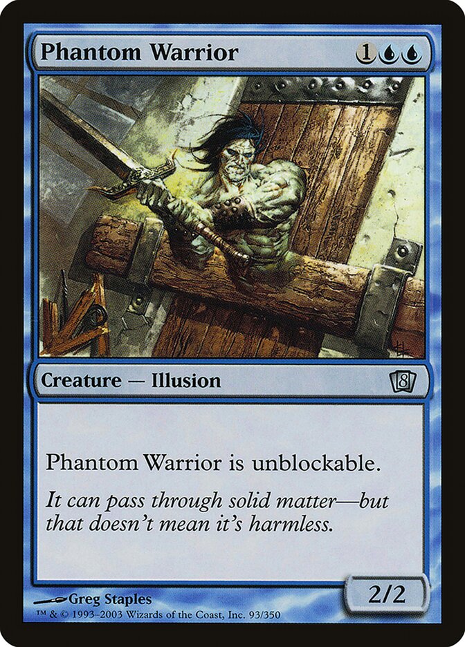 Phantom Warrior card front