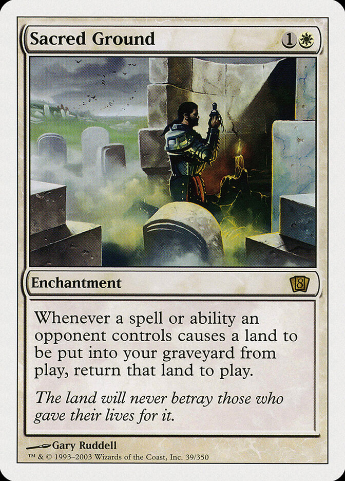 Sacred Ground card front