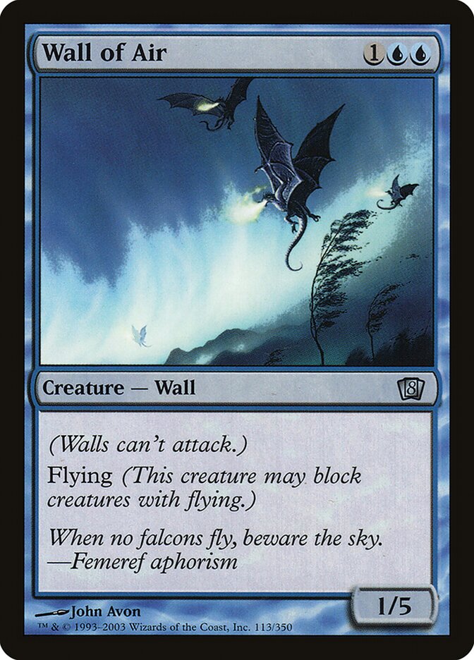 Wall of Air card front