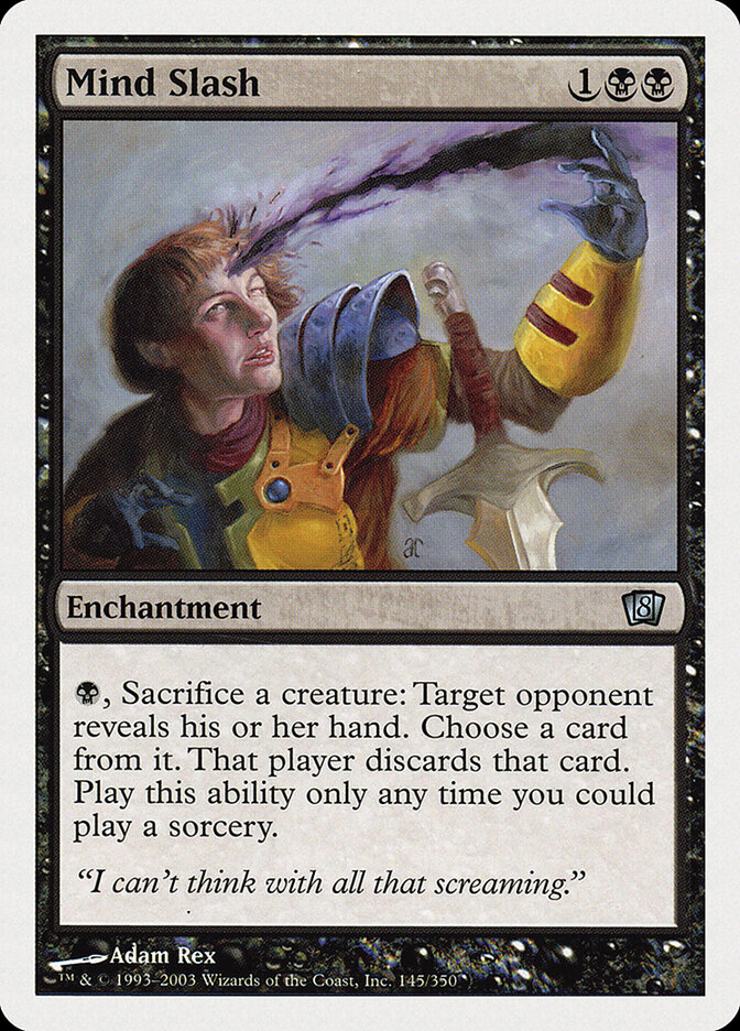 Mind Slash card front