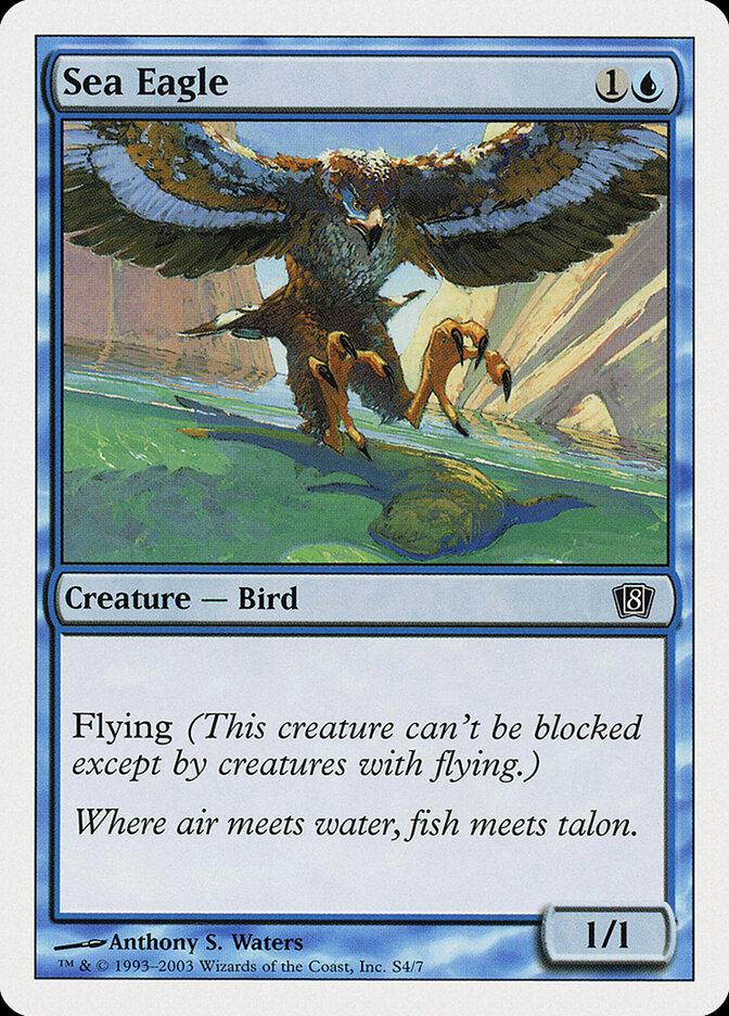 Sea Eagle card front