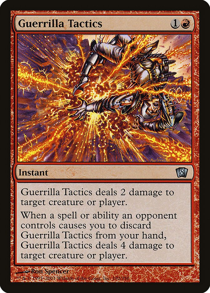 Guerrilla Tactics card front