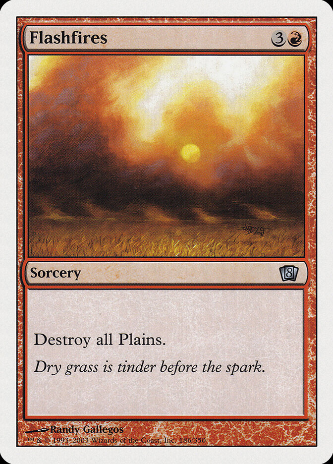 Flashfires card front