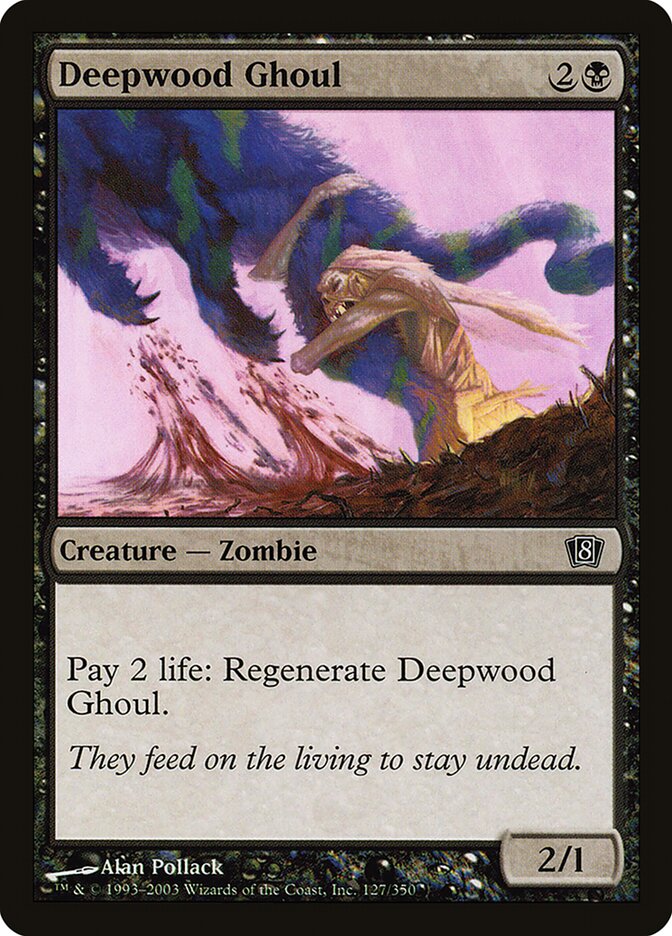 Deepwood Ghoul card front