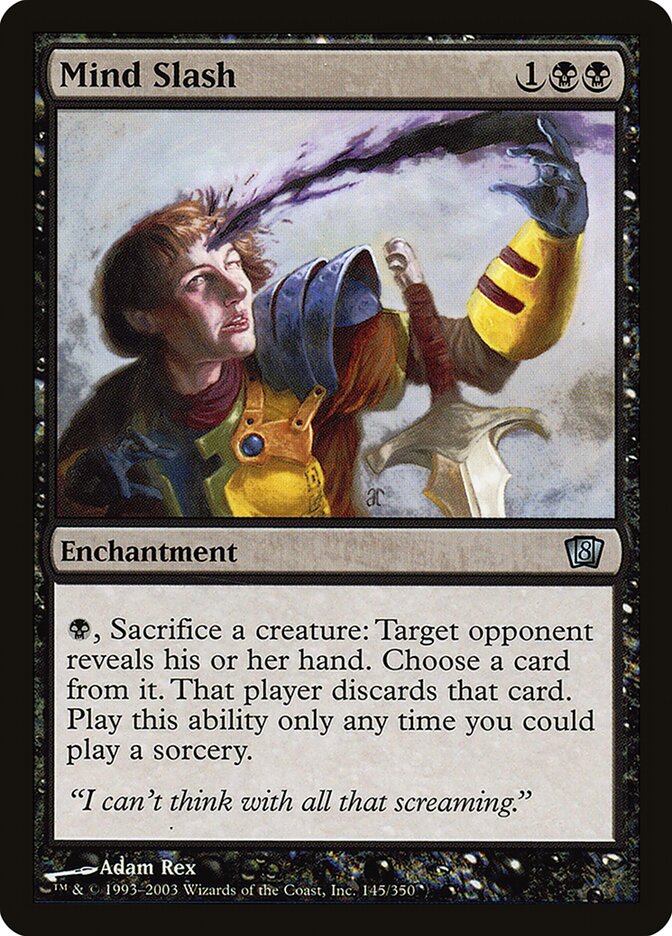 Mind Slash card front