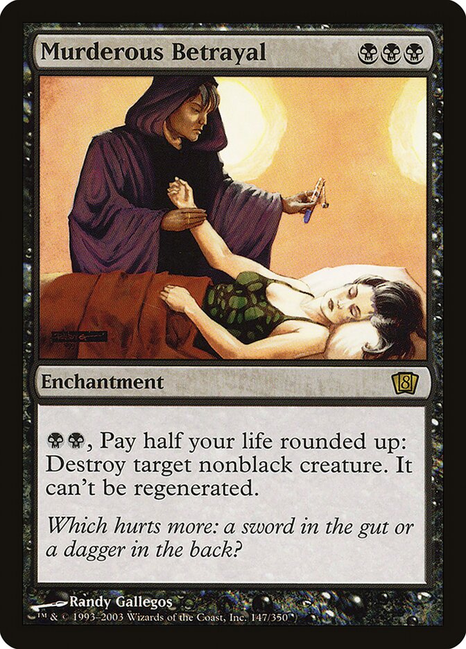 Murderous Betrayal card front