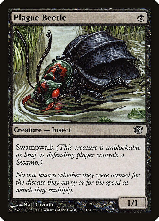 Plague Beetle card front