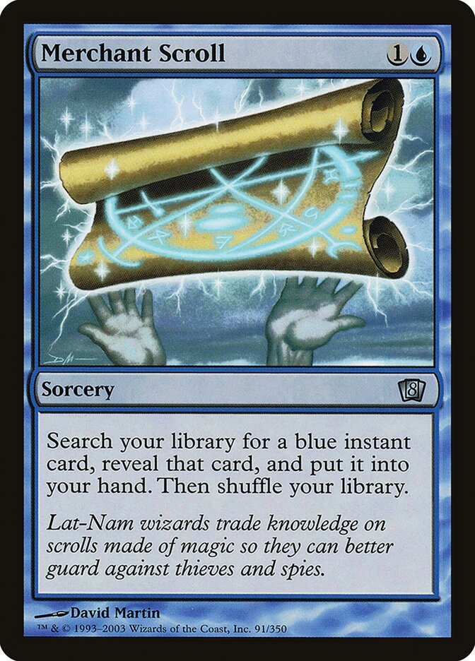 Merchant Scroll card front