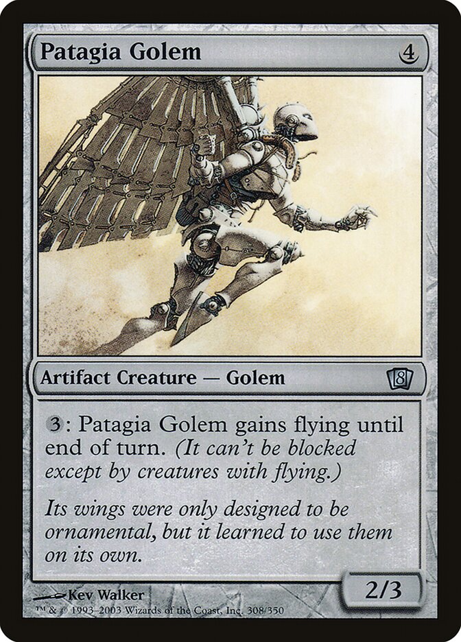 Patagia Golem card front