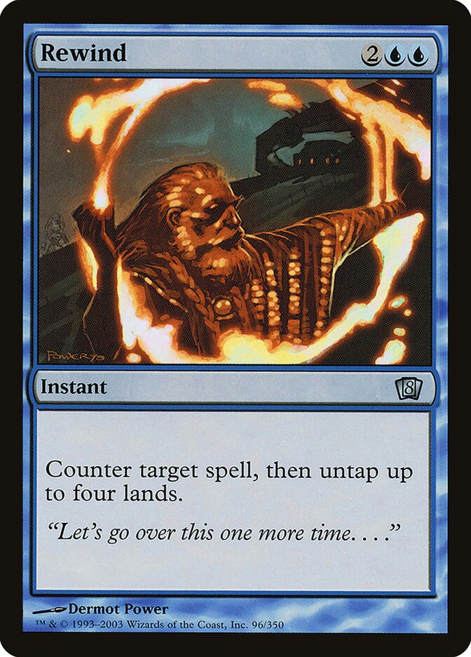 Rewind card front