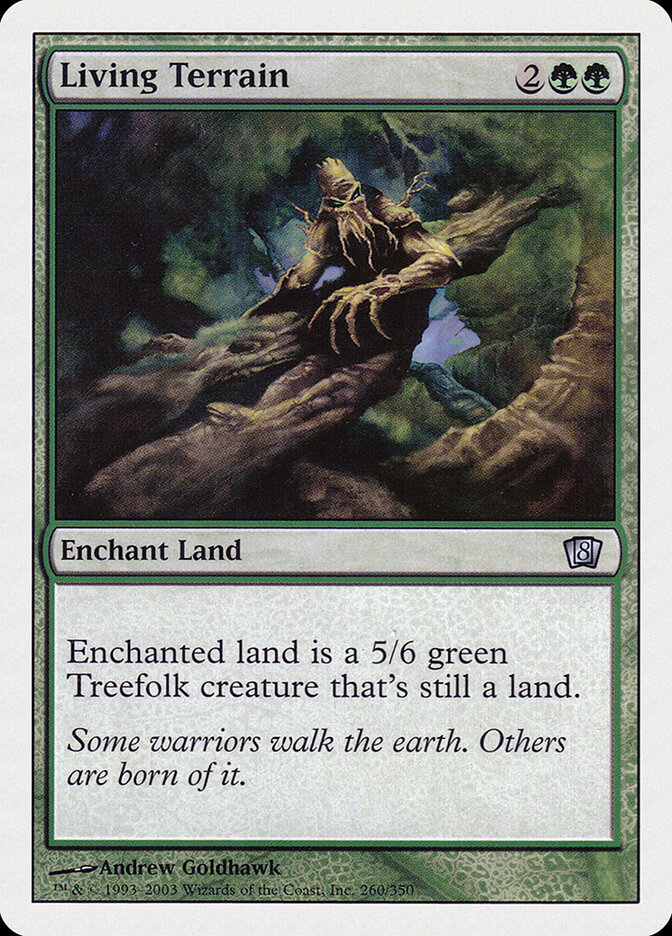 Living Terrain card front