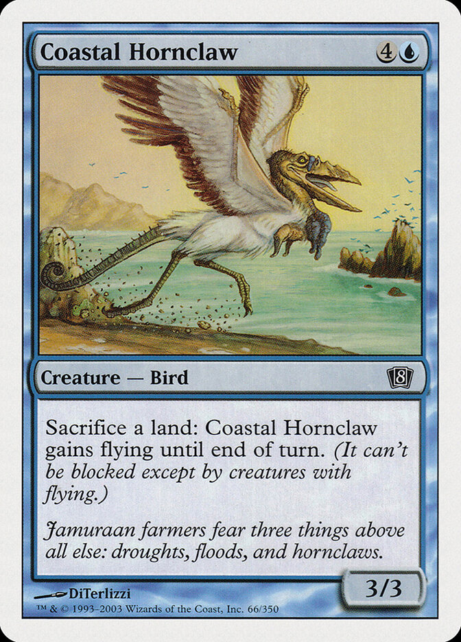 Coastal Hornclaw card front