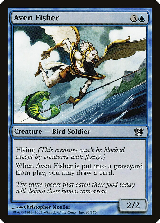Aven Fisher card front