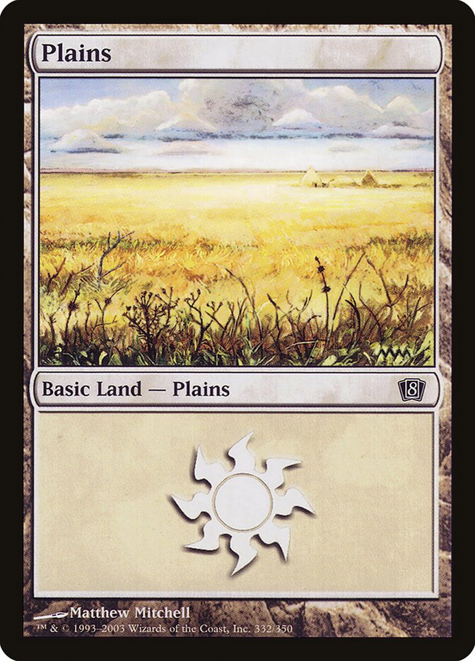 Plains card front