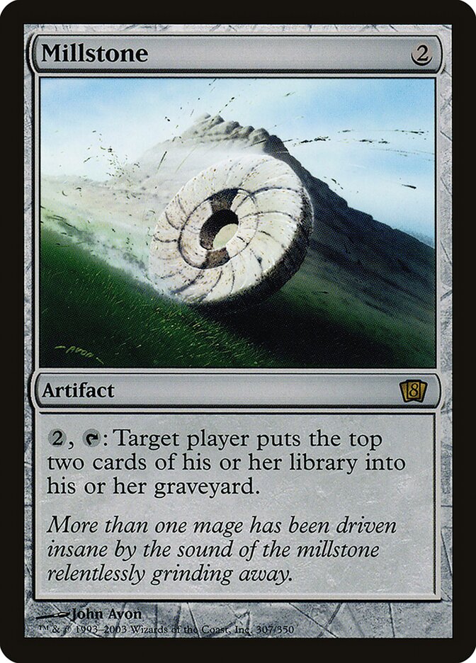 Millstone card front