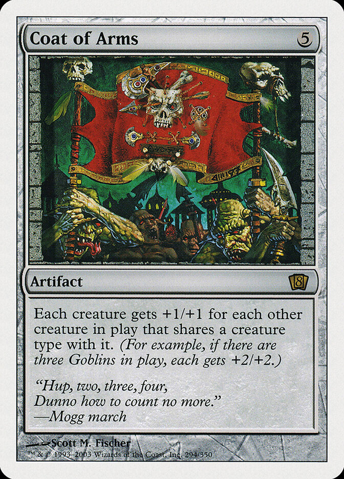 Coat of Arms card front
