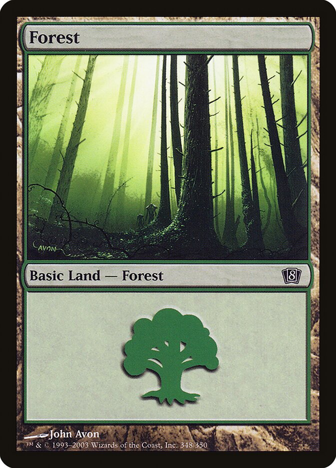 Forest card front
