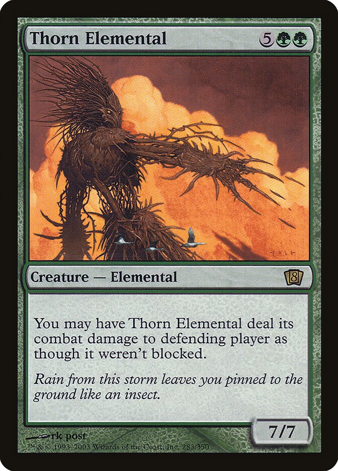 Thorn Elemental card front